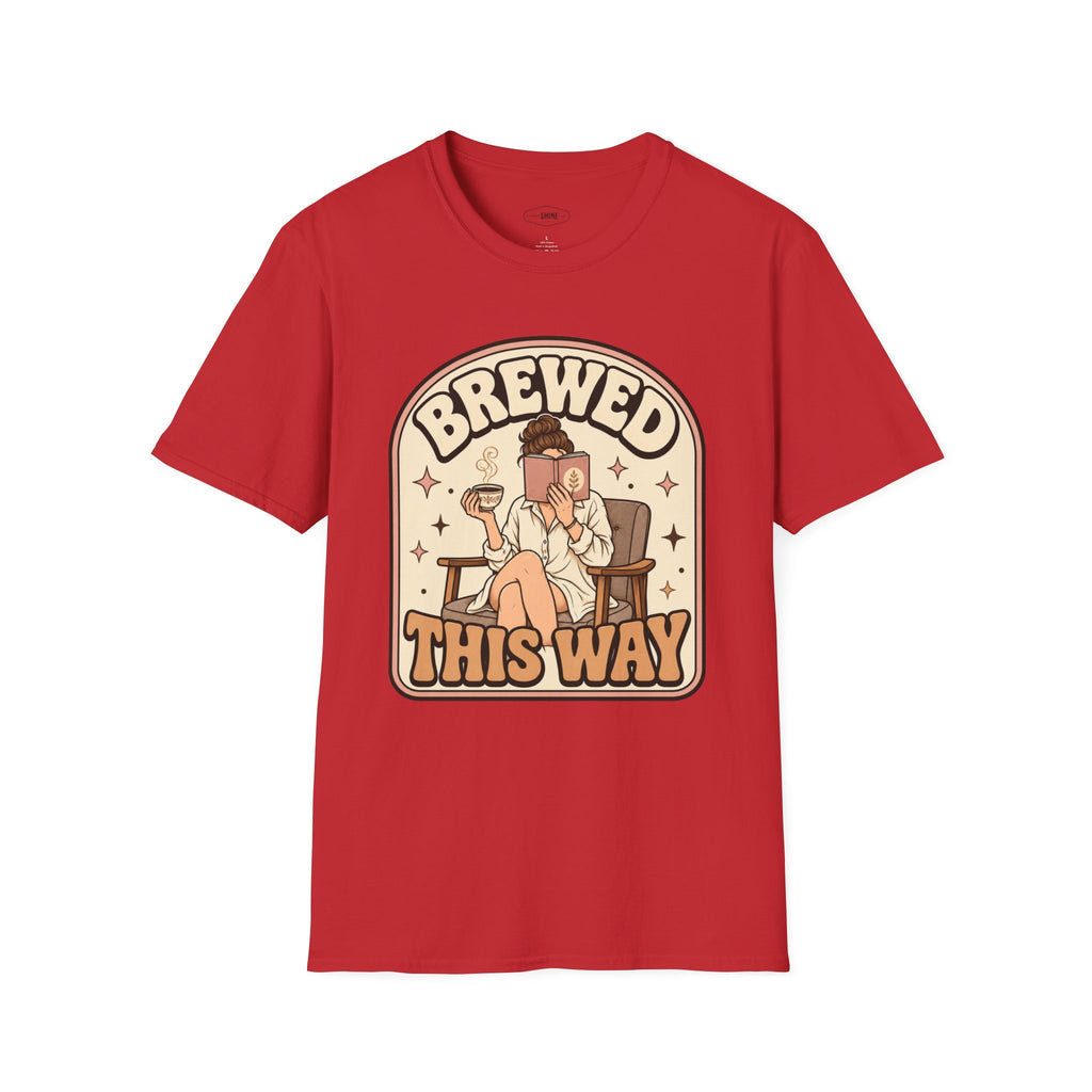 Brewed This Way T-Shirt Vintage Design