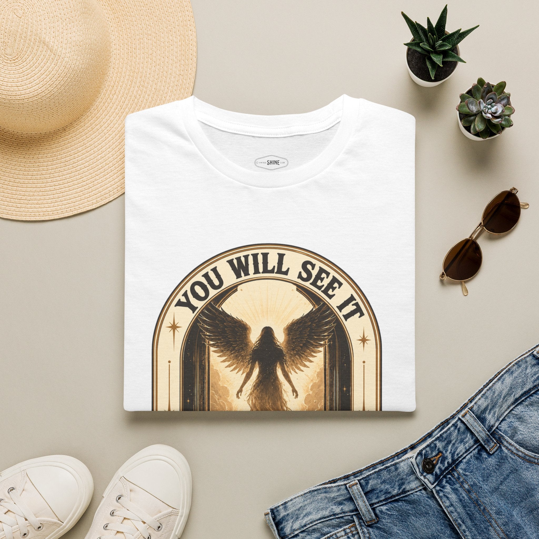 You Will See It One Day T-Shirt Vintage Design