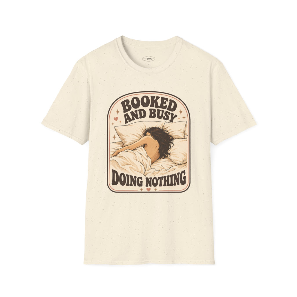 Booked and Busy Doing Nothing T-Shirt Vintage Design