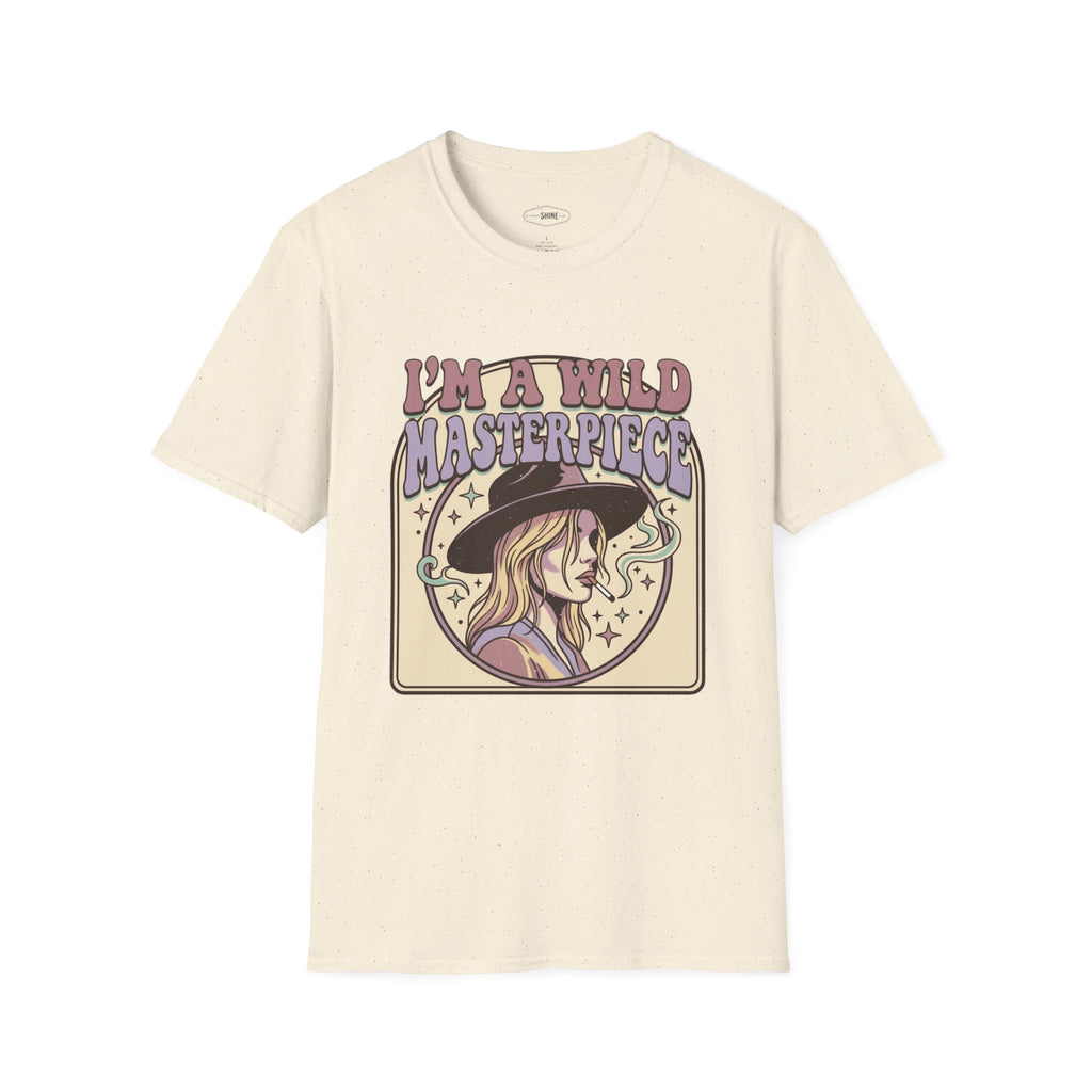 I'm a Wild Masterpiece T-Shirt Vintage Design