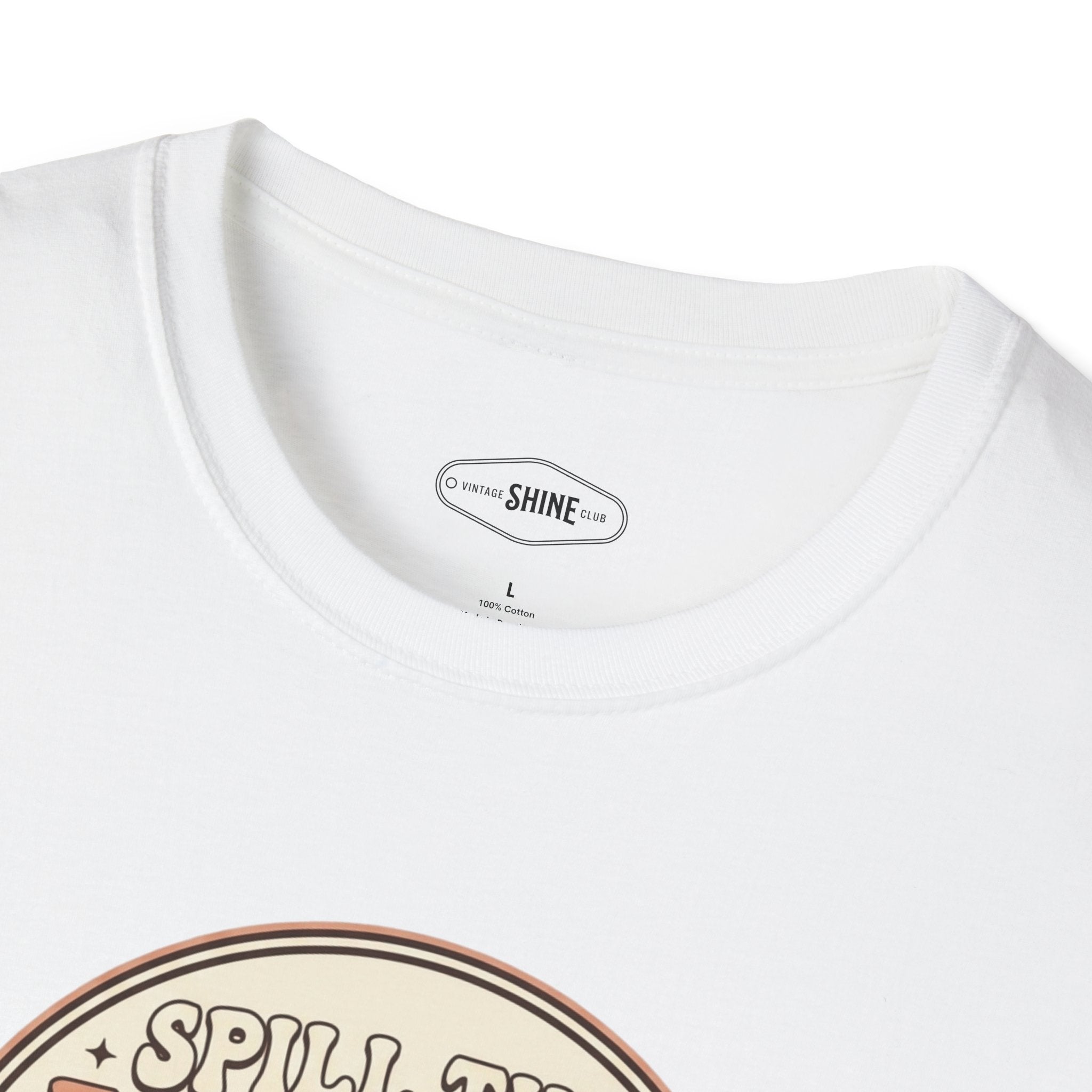 Spill the Espresso Cowboy T-Shirt Vintage Design