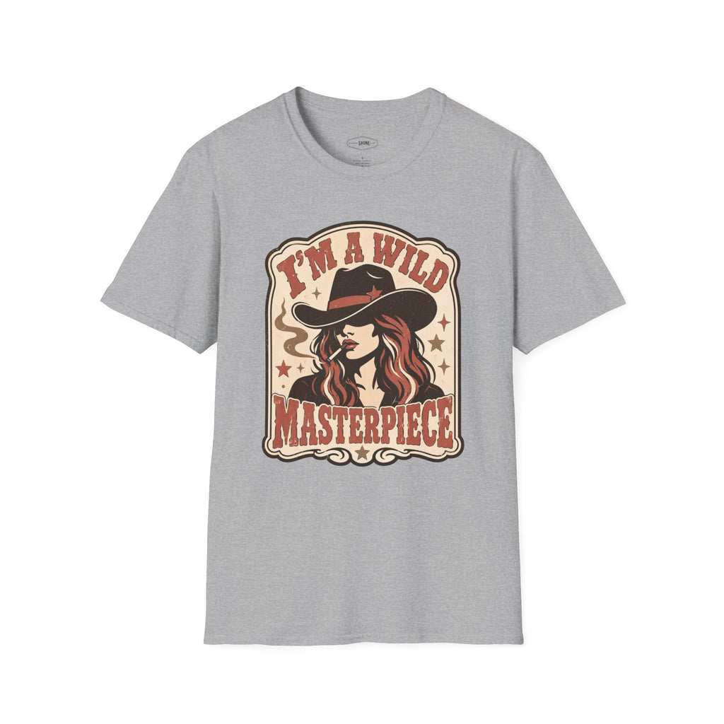 I’m a Wild Masterpiece T-Shirt Vintage Design