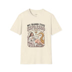 Blood Type Espresso T-Shirt Vintage Design