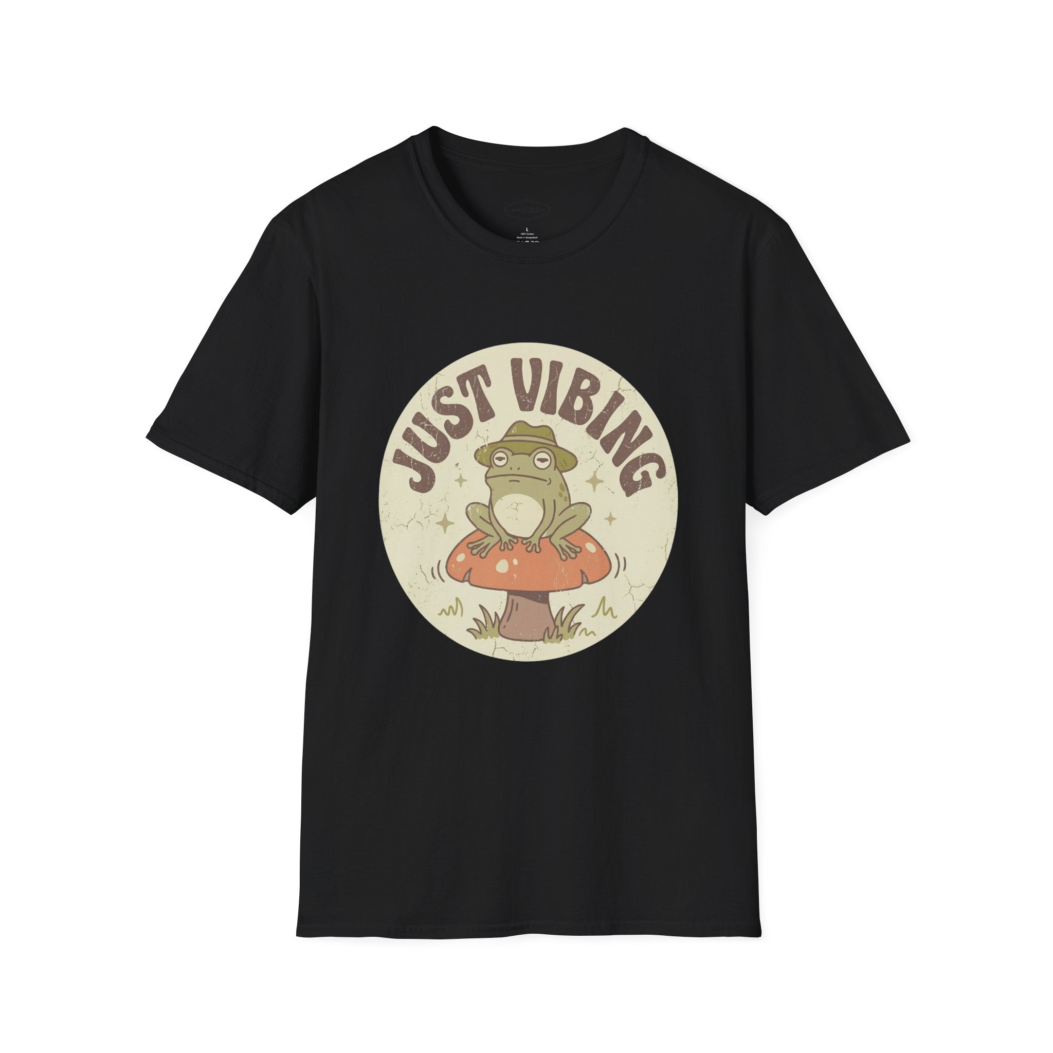 Just Vibing T-Shirt Vintage Design