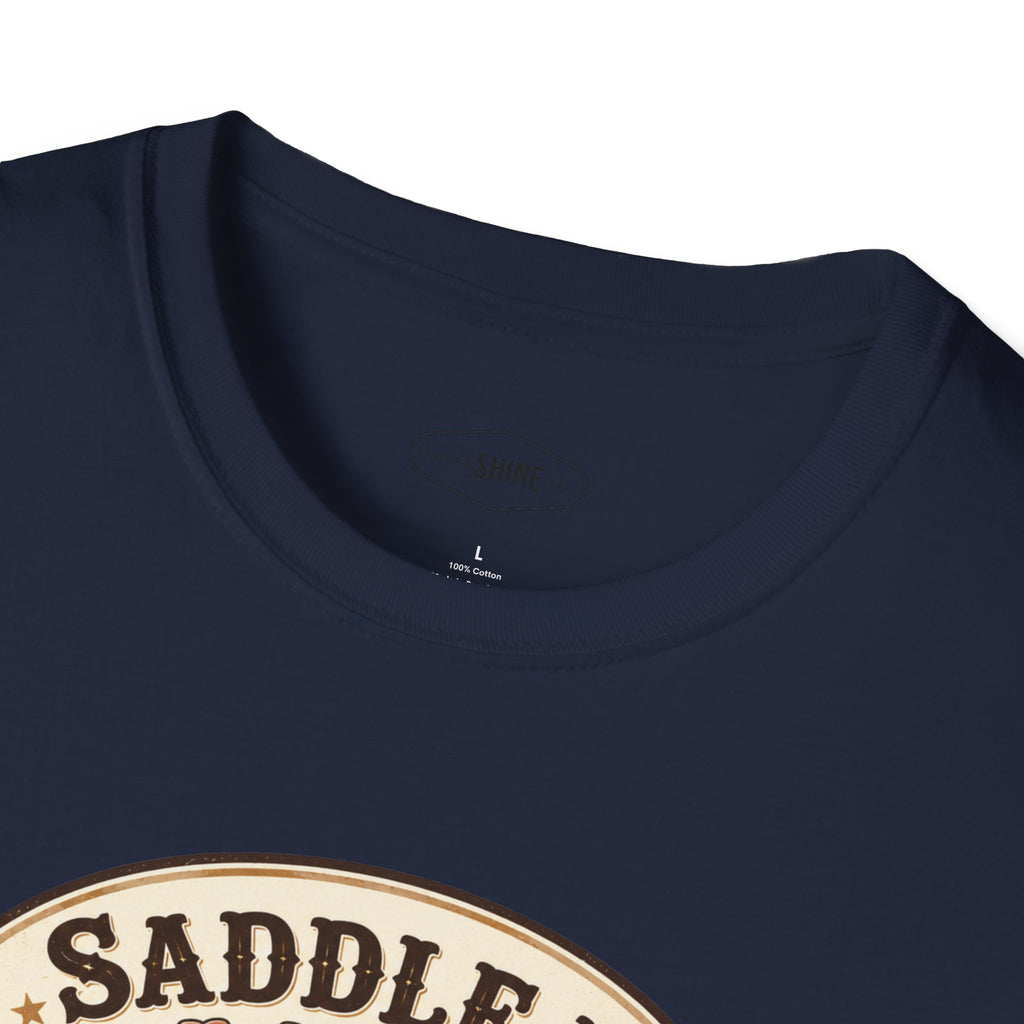 Saddle Up Darlin’ I Ride Hard T-Shirt Vintage Design