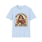 Emotionally Supported by Coffee T-Shirt Vintage Design