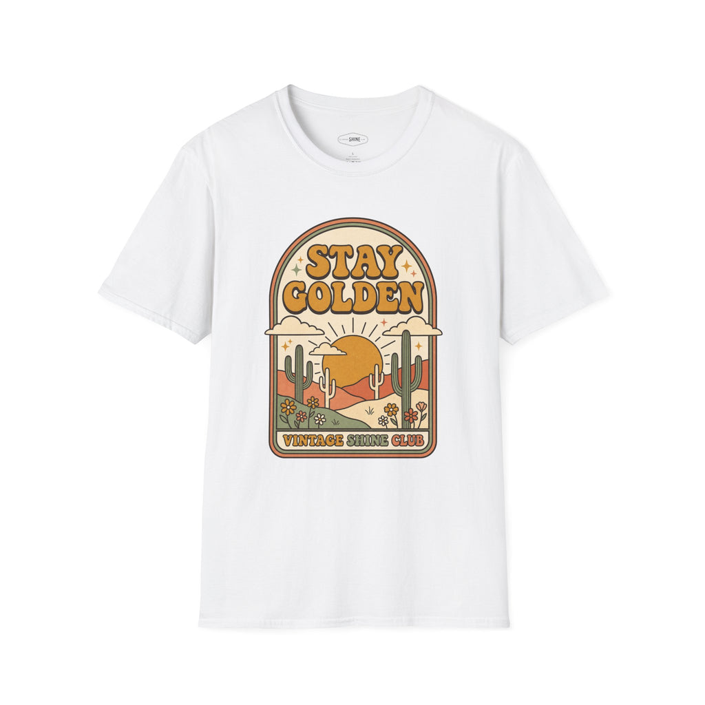 Stay Golden T-Shirt Vintage Design