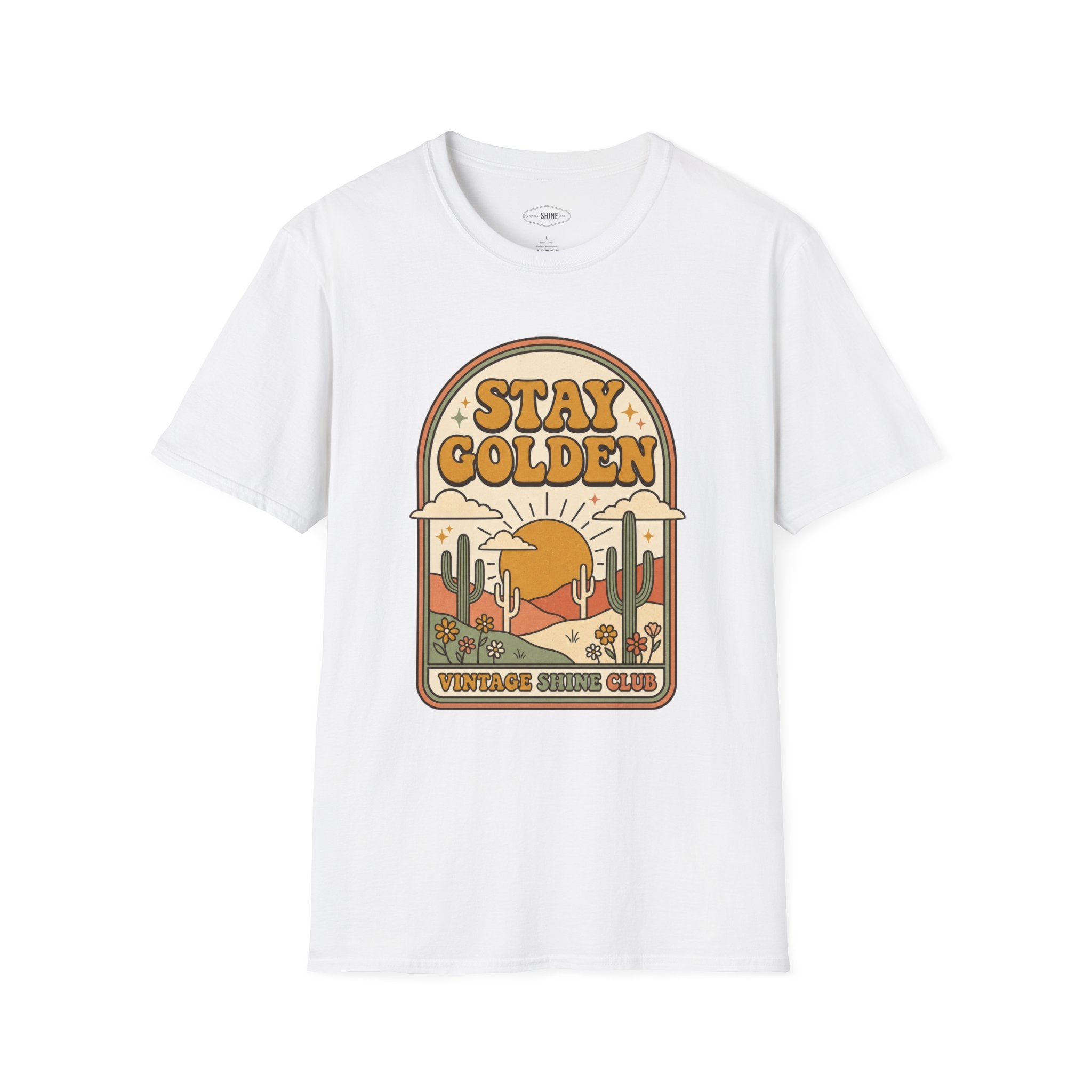 Stay Golden T-Shirt Vintage Design