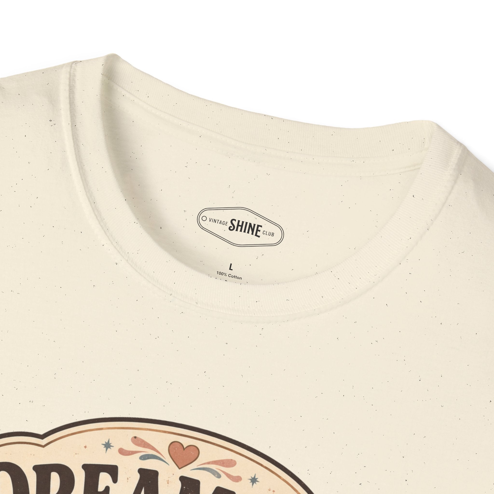 Dream Big, Sleep In T-Shirt Vintage Design