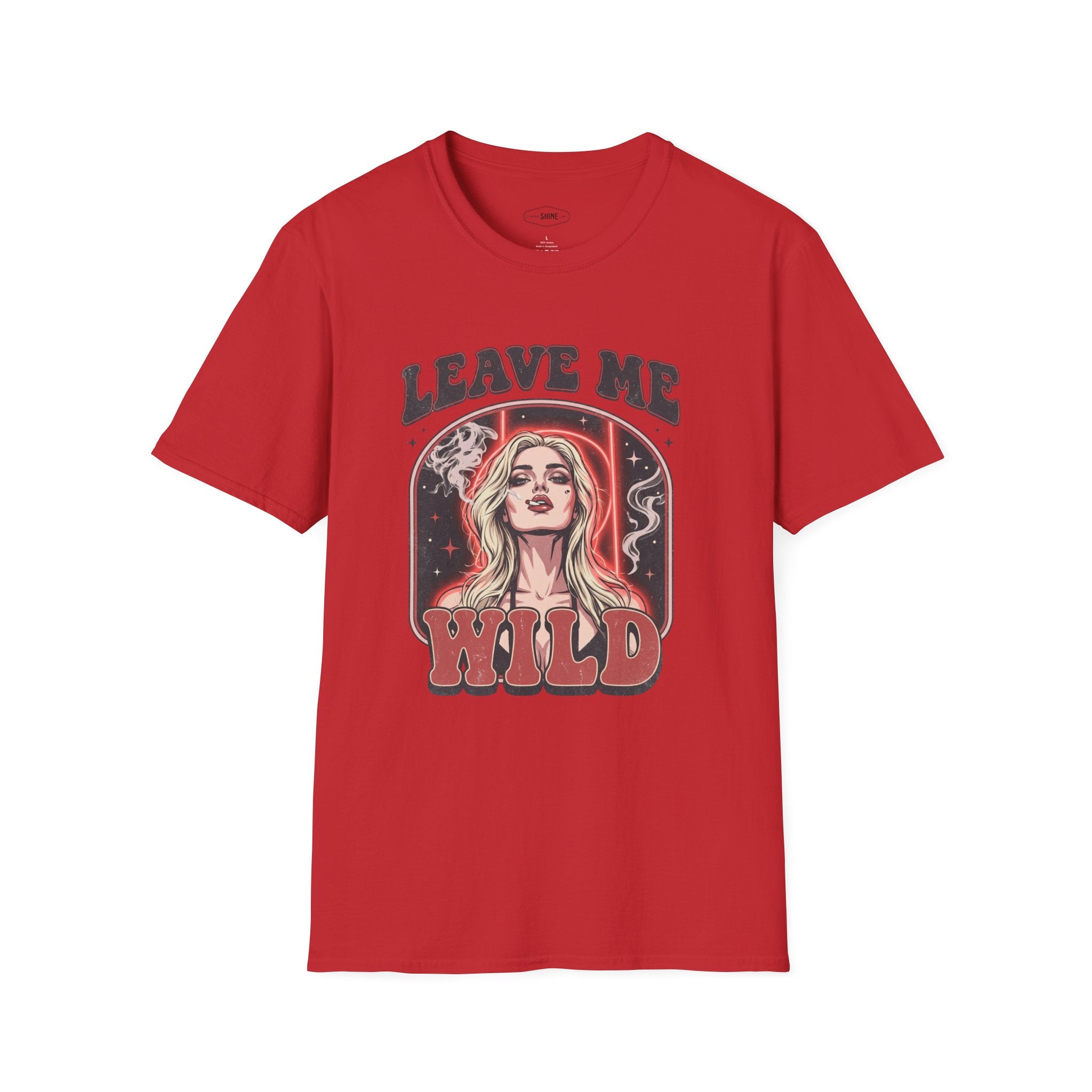 Leave Me Wild T-Shirt Vintage Design