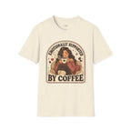 Emotionally Supported by Coffee T-Shirt Vintage Design