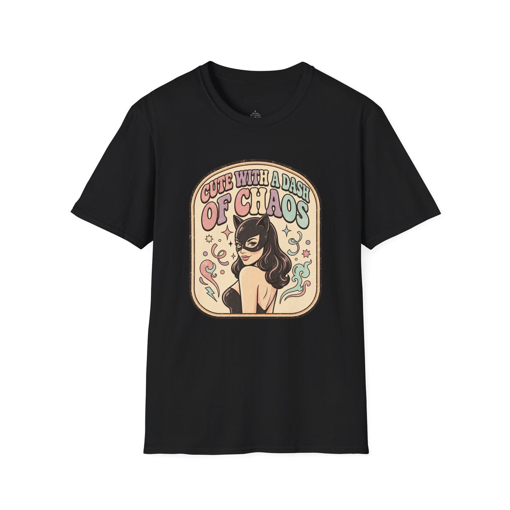 Cute with a Dash of Chaos T-Shirt Vintage Design