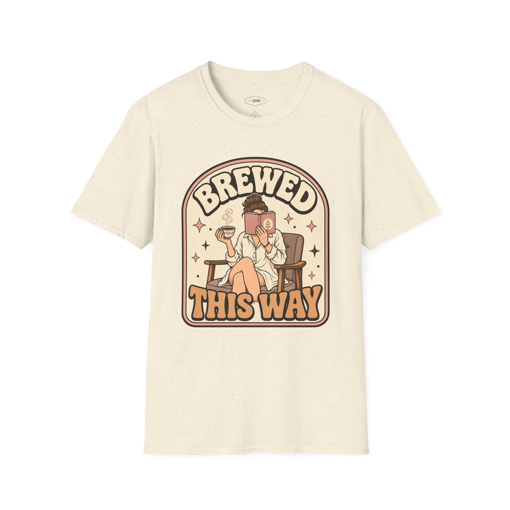 Brewed This Way T-Shirt Vintage Design