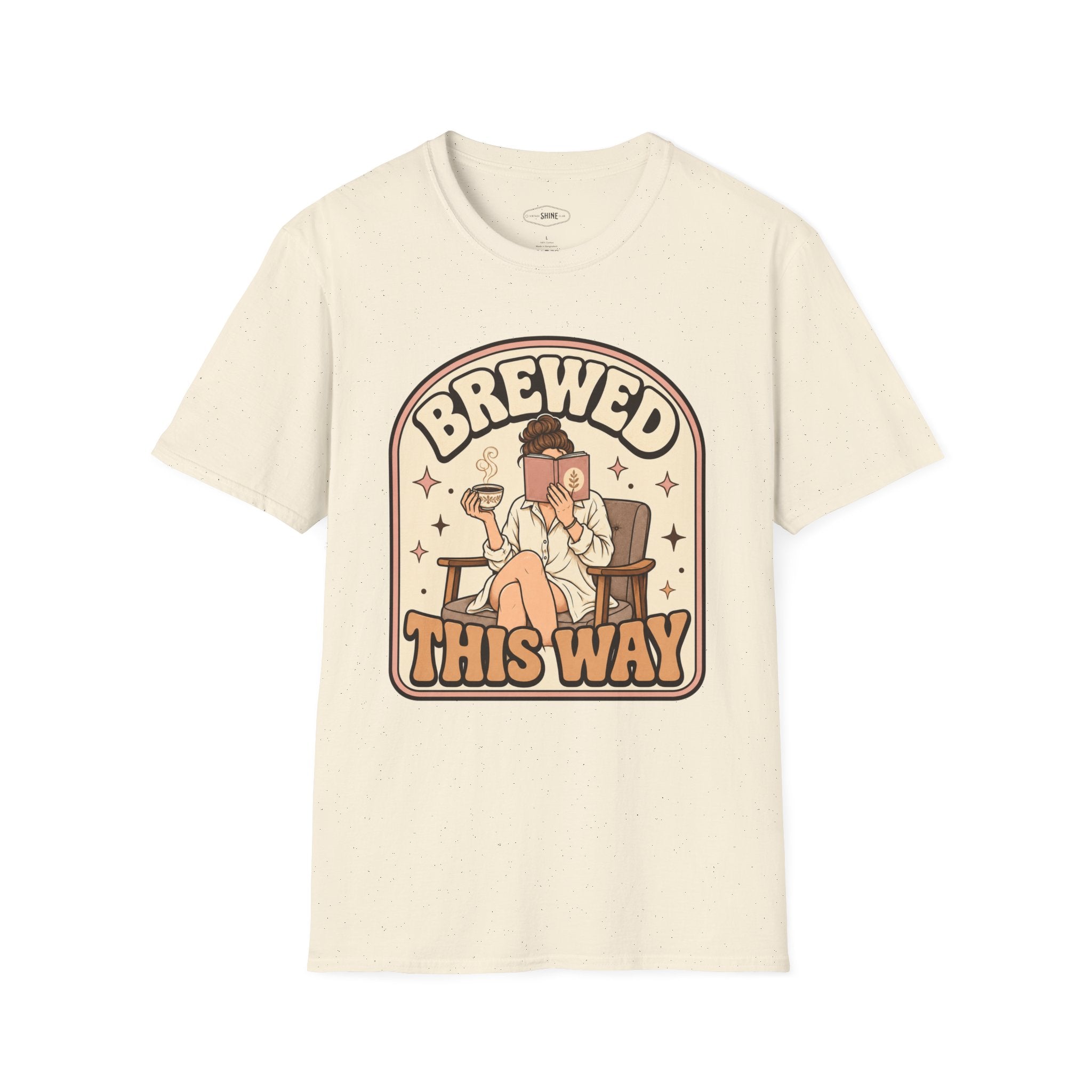 Brewed This Way T-Shirt Vintage Design