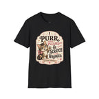 I Purr When Pleased & Scratch When Wronged T-Shirt Vintage Design