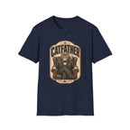 Catfather T-Shirt Vintage Design