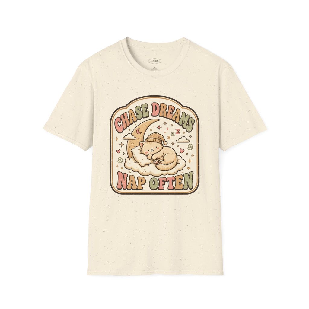 Chase Dreams Nap Often T-Shirt Vintage Design