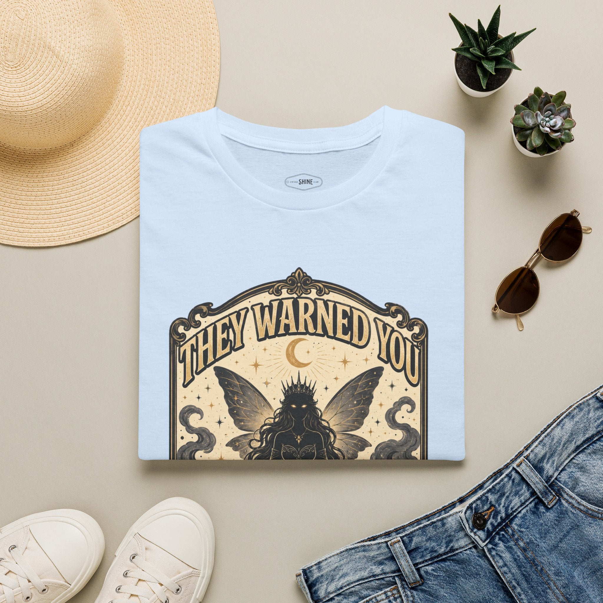 They Warned You About Me in Fairy Tales T-Shirt Vintage Design