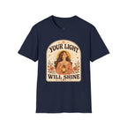 Your Light Will Shine T-Shirt Vintage Design