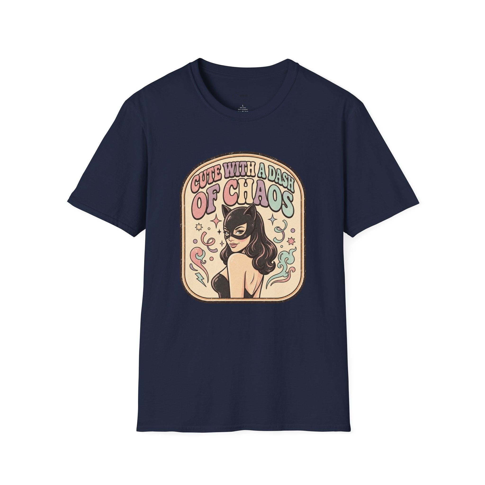 Cute with a Dash of Chaos T-Shirt Vintage Design