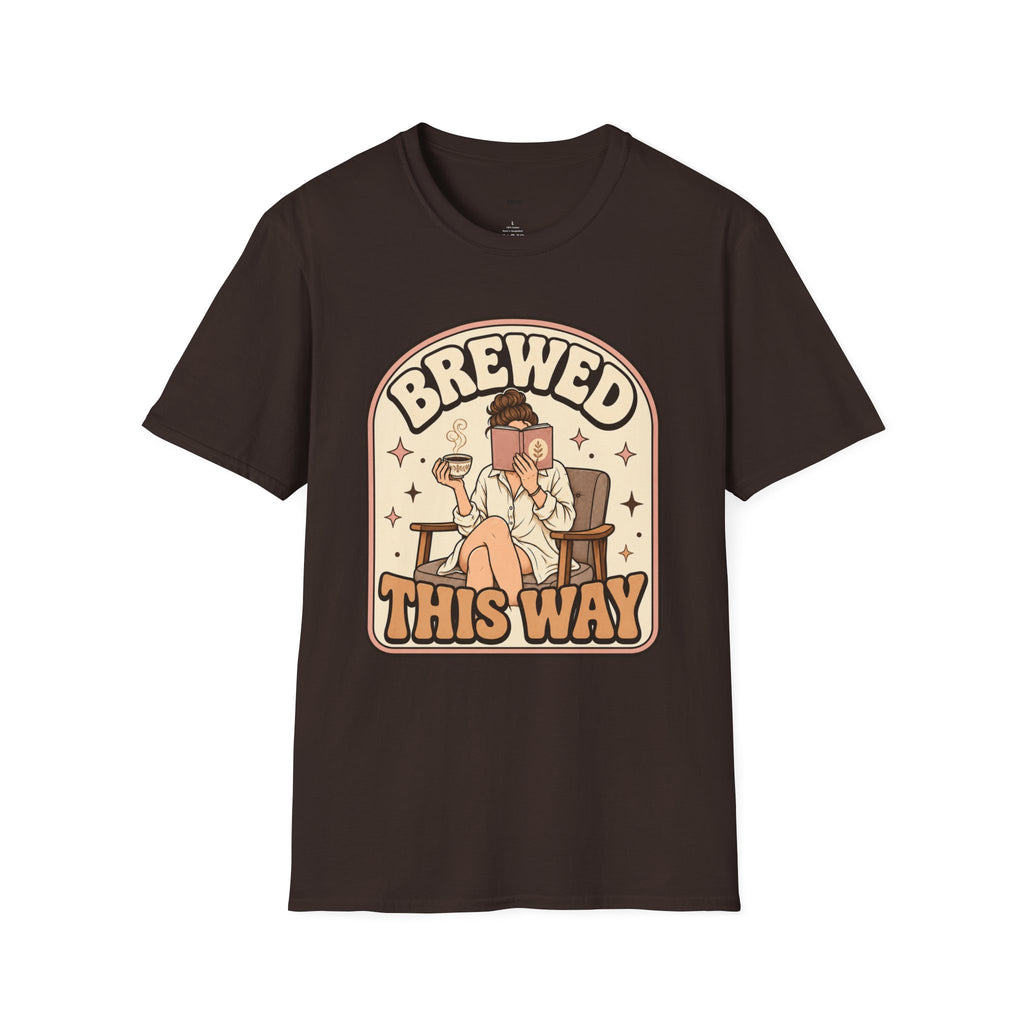 Brewed This Way T-Shirt Vintage Design