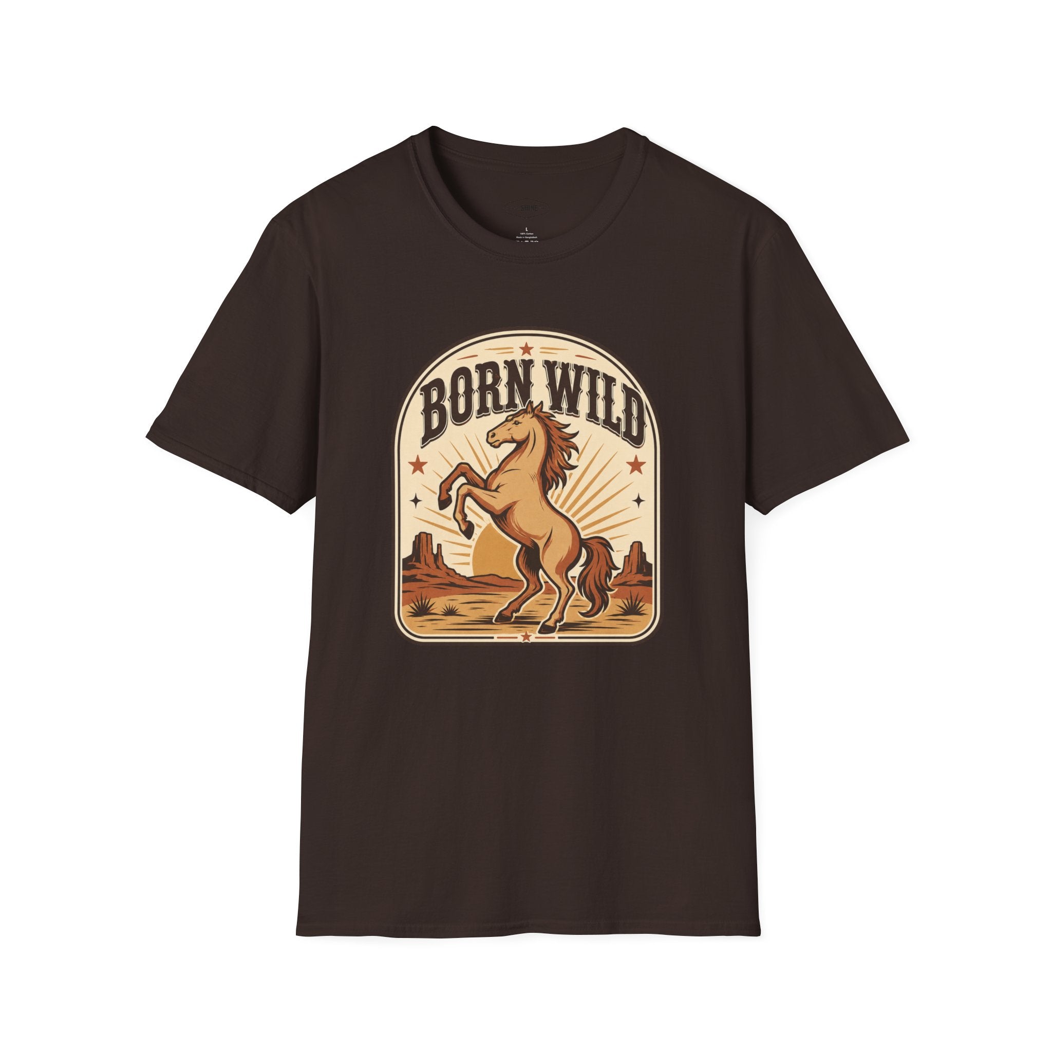 Born Wild T-Shirt Vintage Design