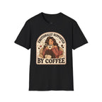 Emotionally Supported by Coffee T-Shirt Vintage Design
