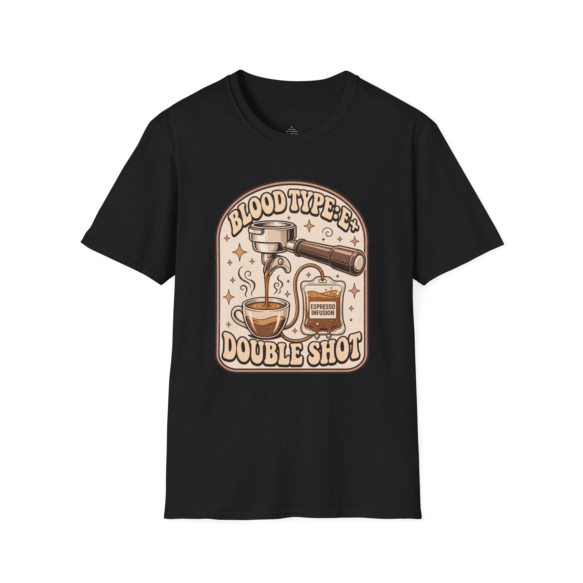 Blood Type: Double Shot T-Shirt Vintage Design