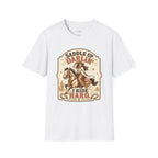 Saddle Up Darlin’ I Ride Hard T-Shirt Vintage Design