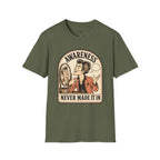 Awareness Never Made It In T-Shirt Vintage Design