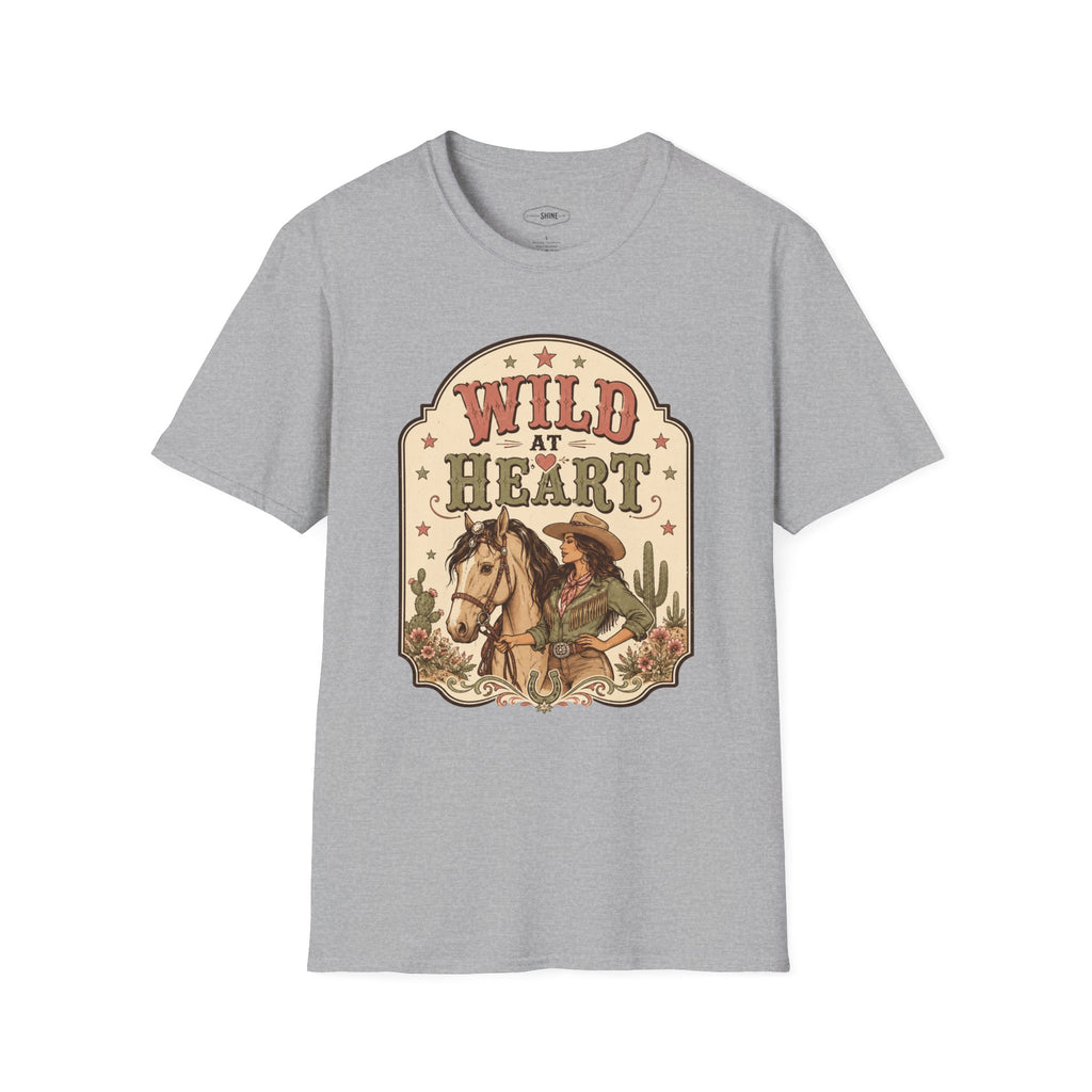 Wild at Heart T-Shirt Vintage Design