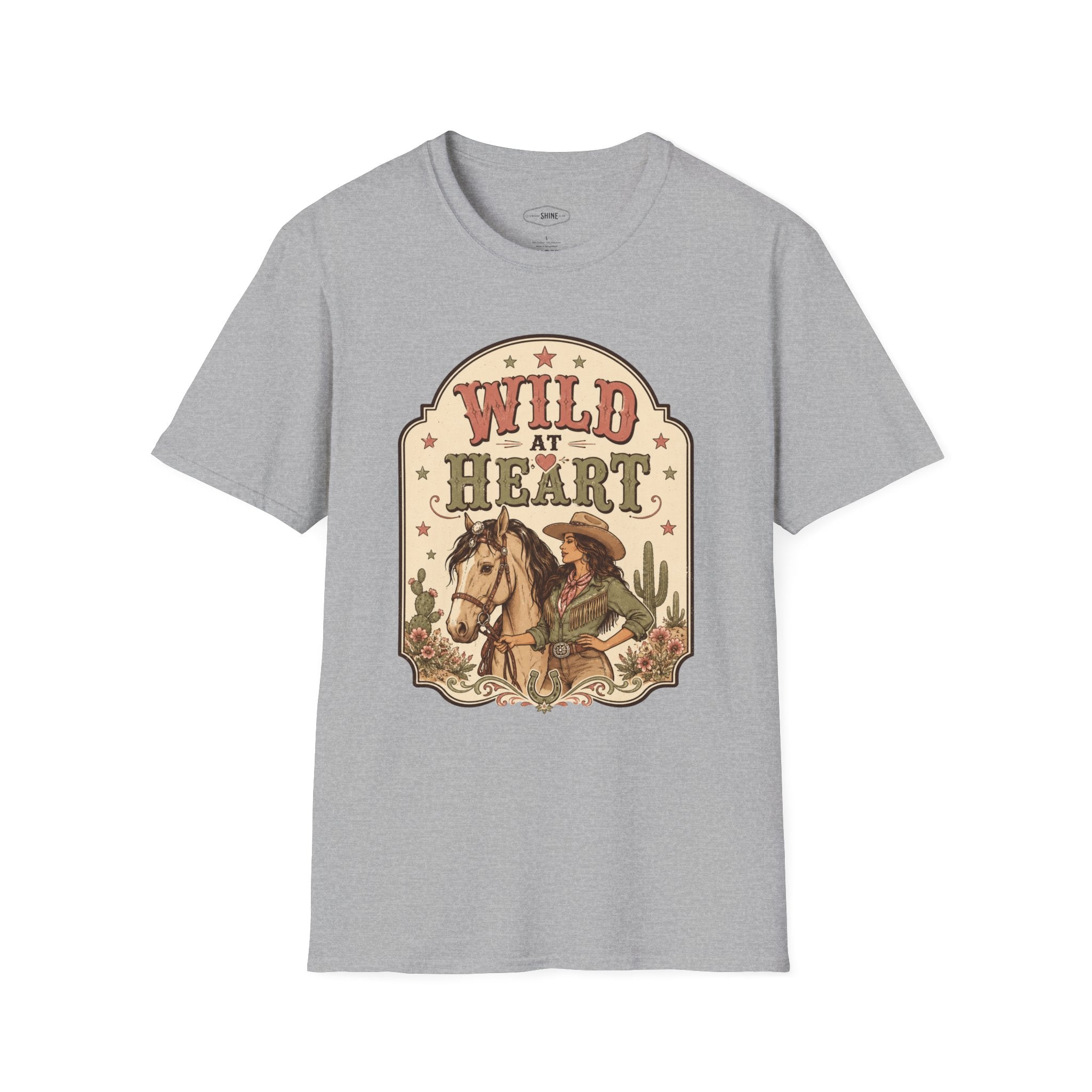Wild at Heart T-Shirt Vintage Design