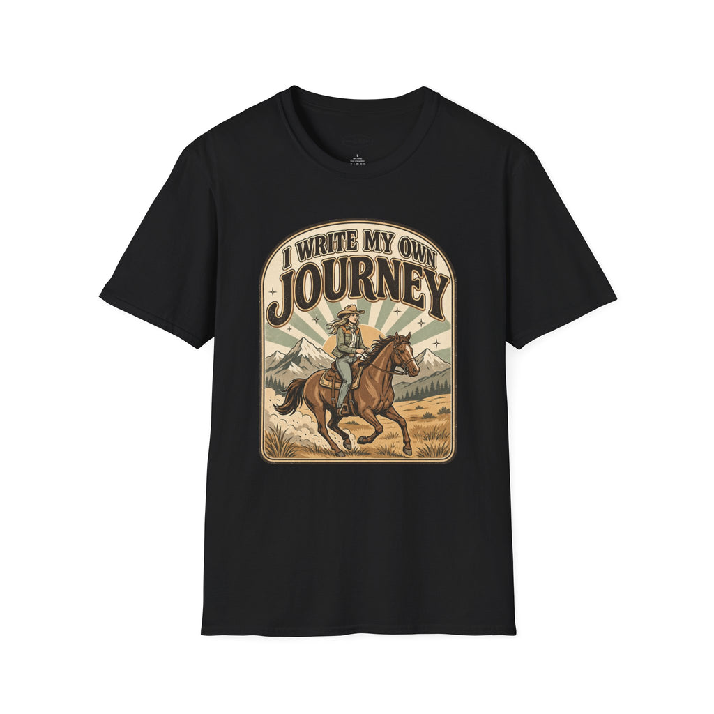I Write My Own Journey T-Shirt Vintage Design