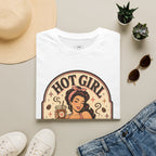 Hot Girl Caffeine Club T-Shirt Vintage Design