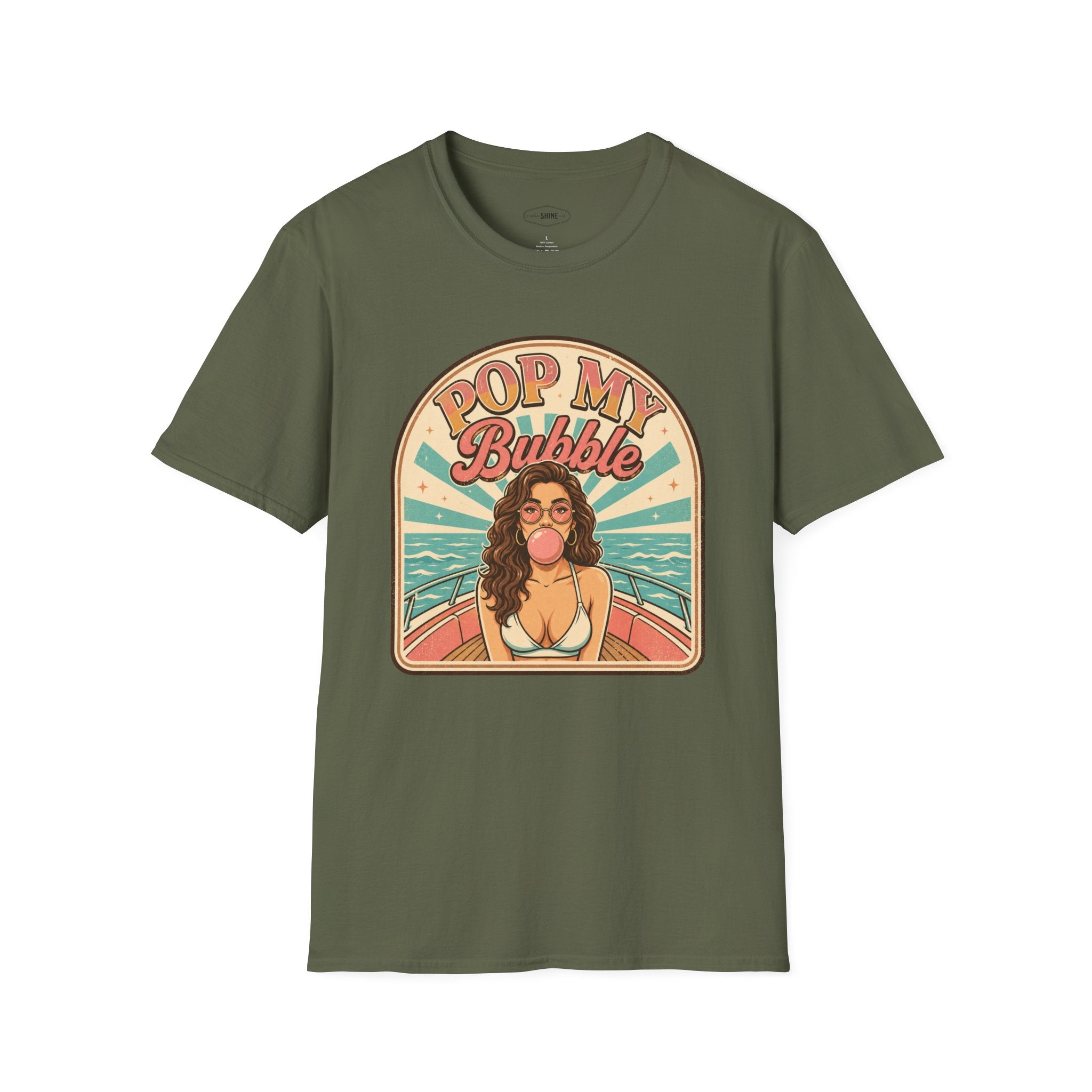 Pop My Bubble T-Shirt Vintage Design