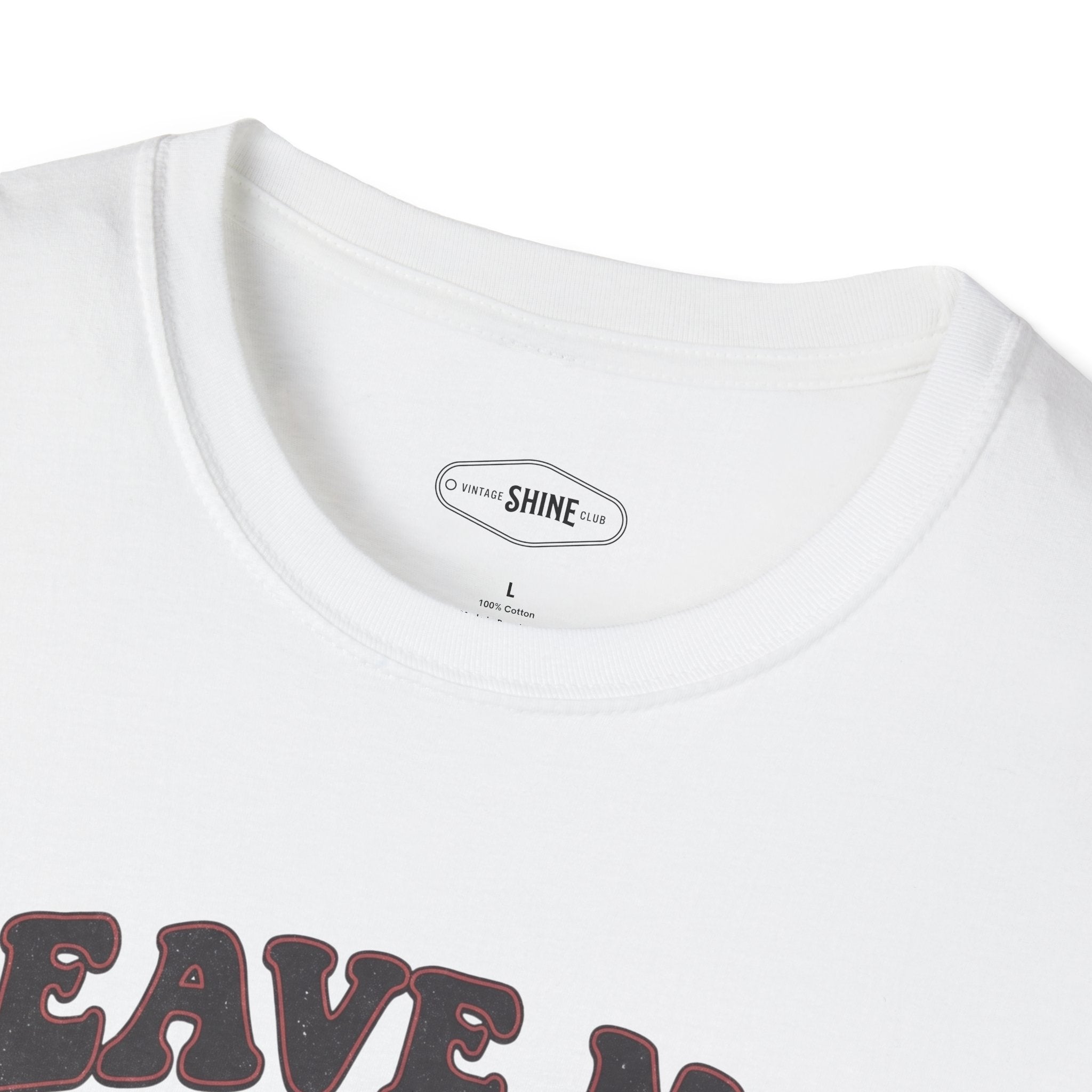 Leave Me Wild T-Shirt Vintage Design