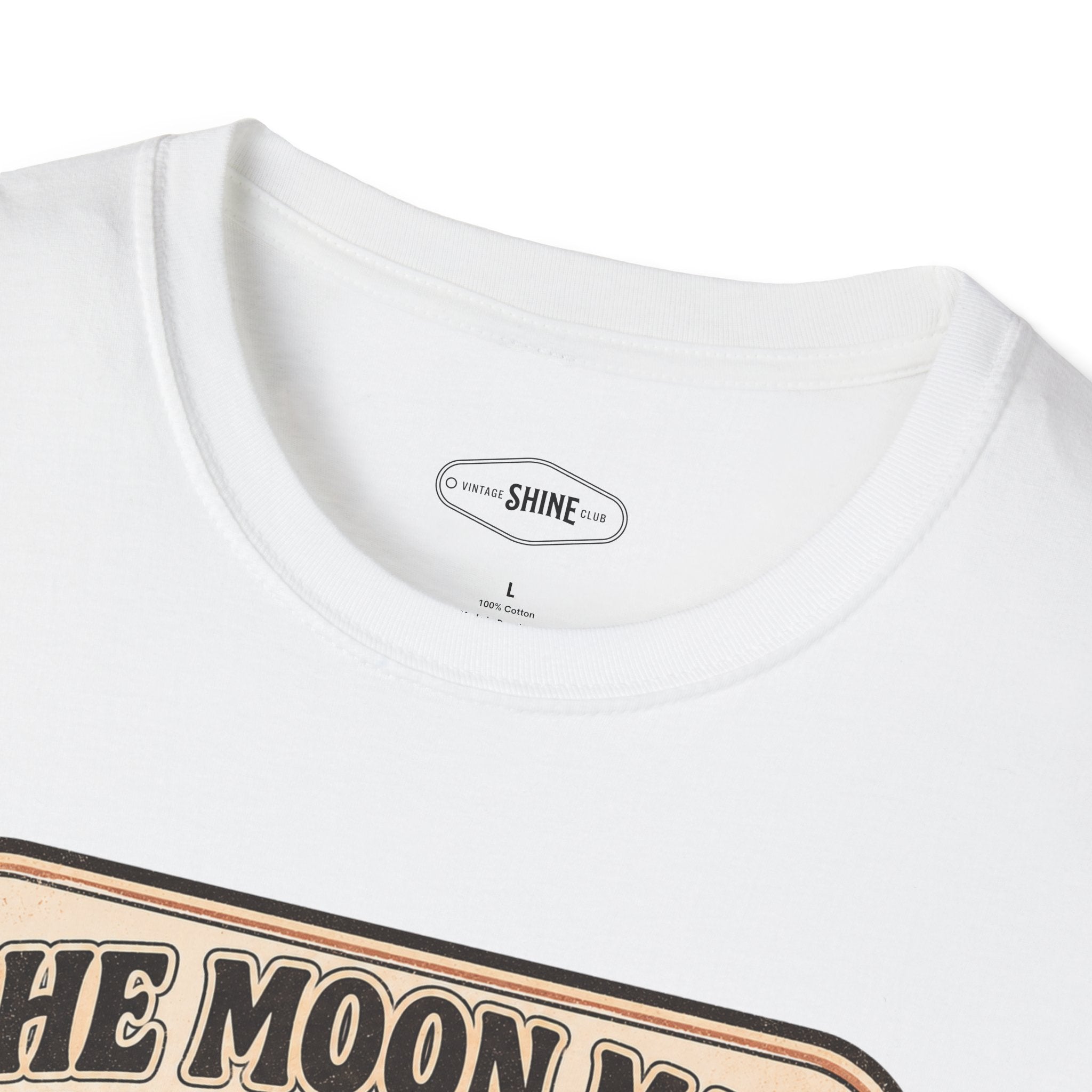 The Moon Made Me Do It T-Shirt Vintage Design
