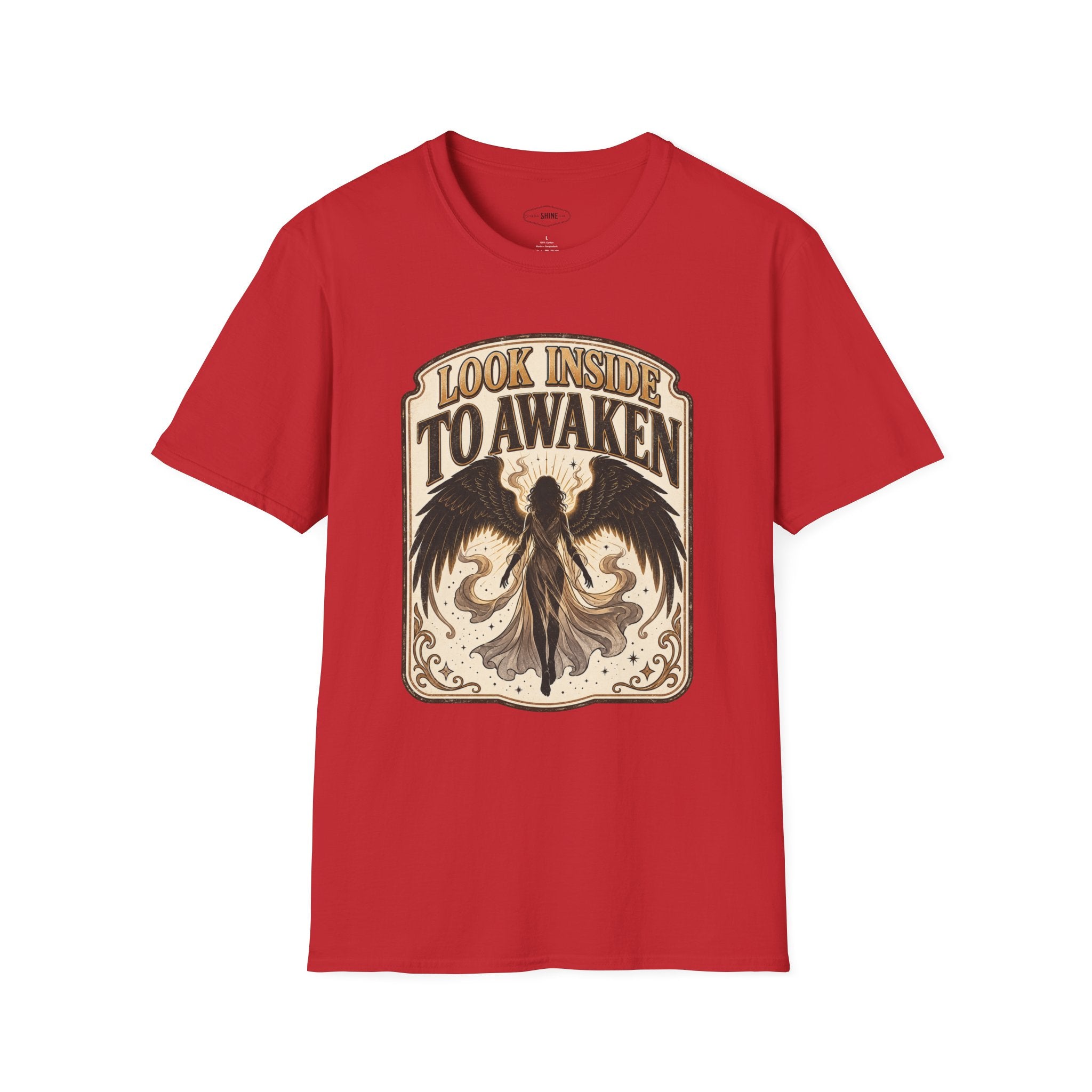 Look Inside to Awaken T-Shirt Vintage Design