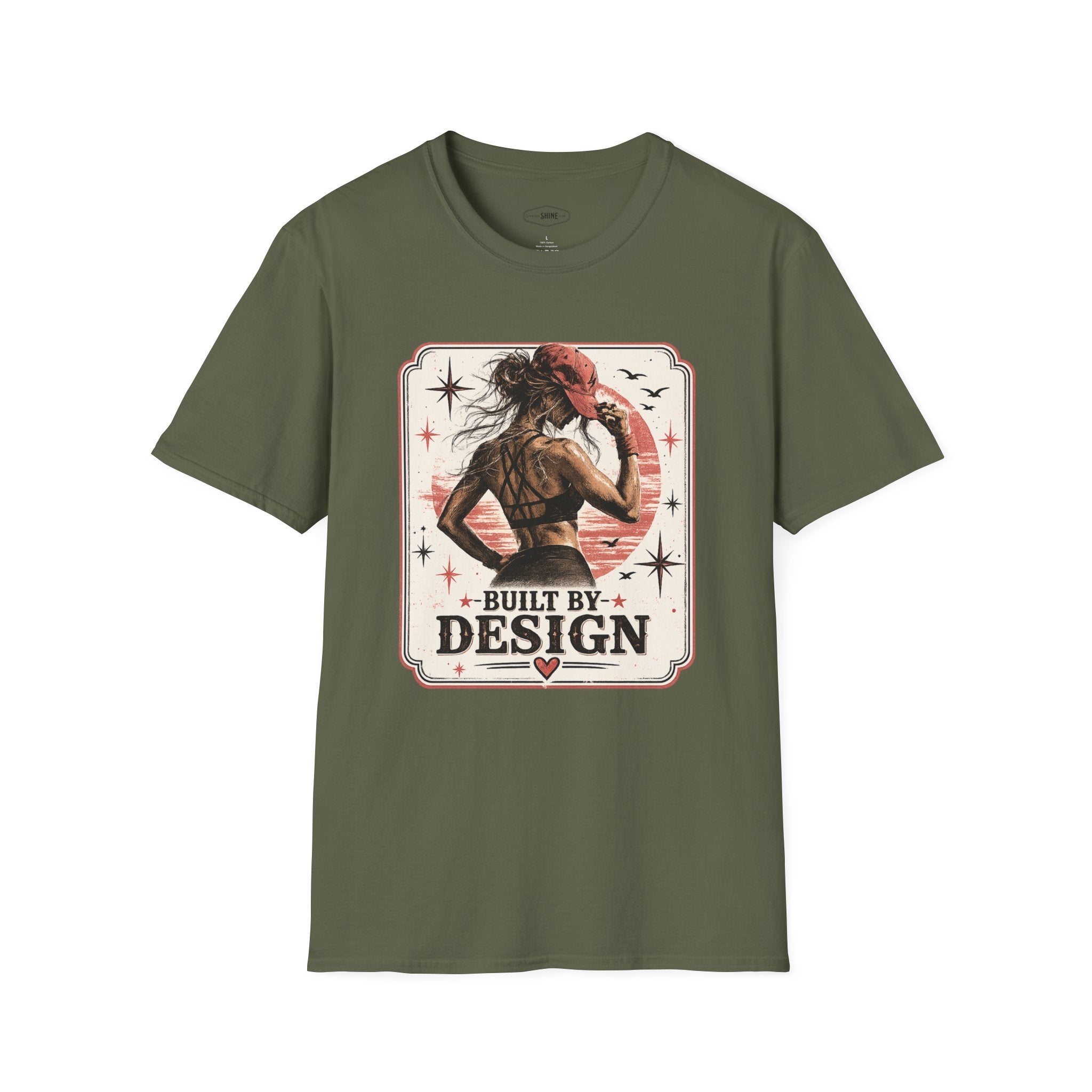 Built By Design T-Shirt Vintage Design