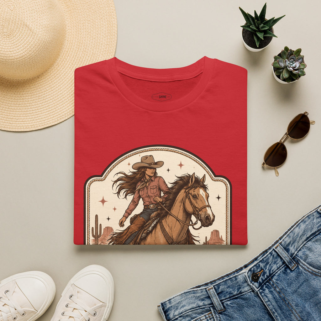 Cowgirls Like It Offroad T-Shirt Vintage Design