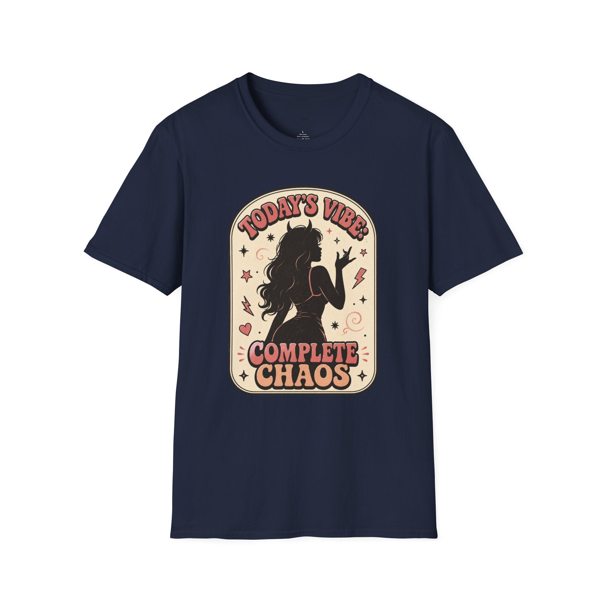 Today's Vibe Complete Chaos T-Shirt Vintage Design