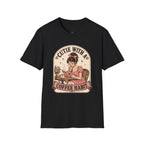 Cutie With a Coffee Habit T-Shirt Vintage Design