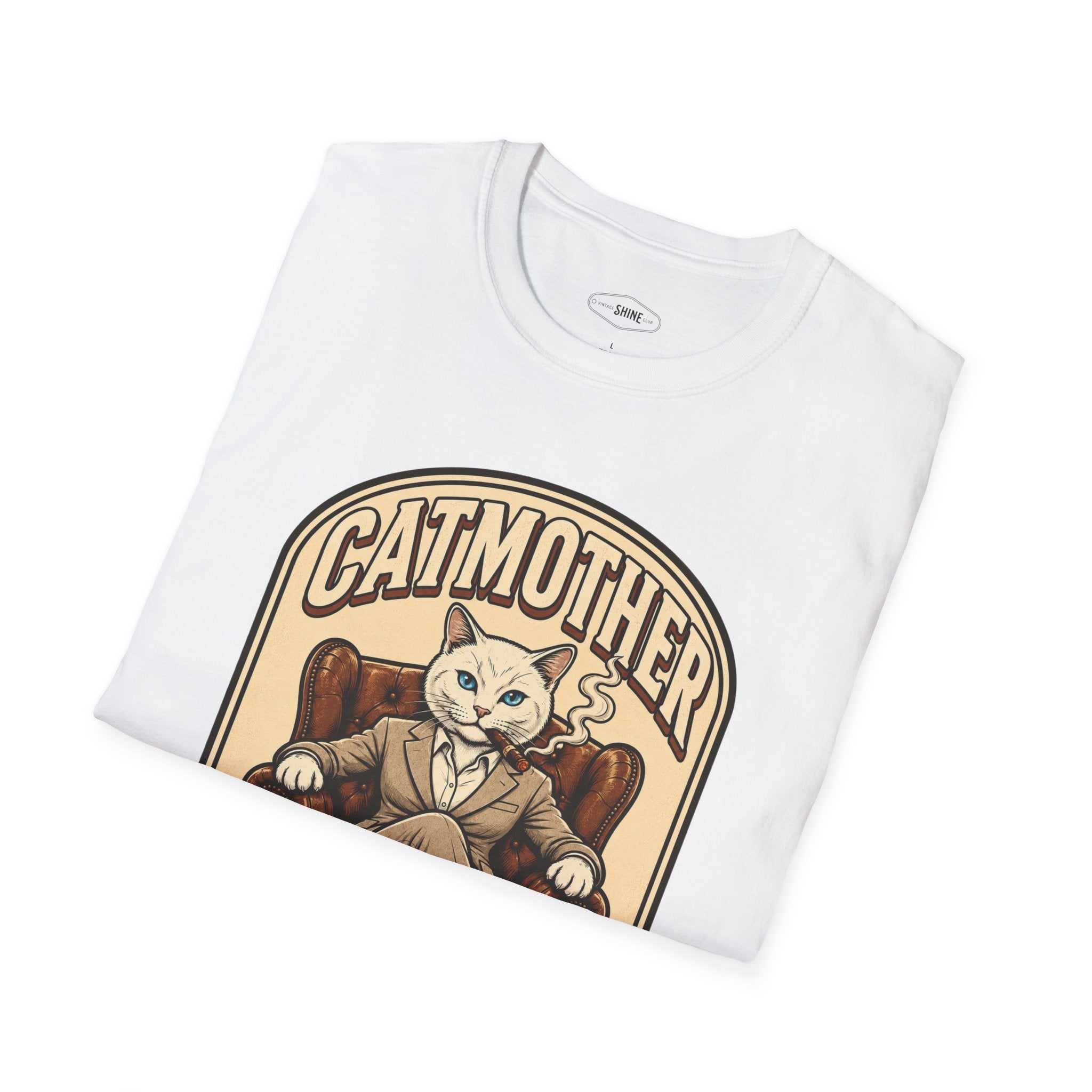 Catmother T-Shirt Vintage Design