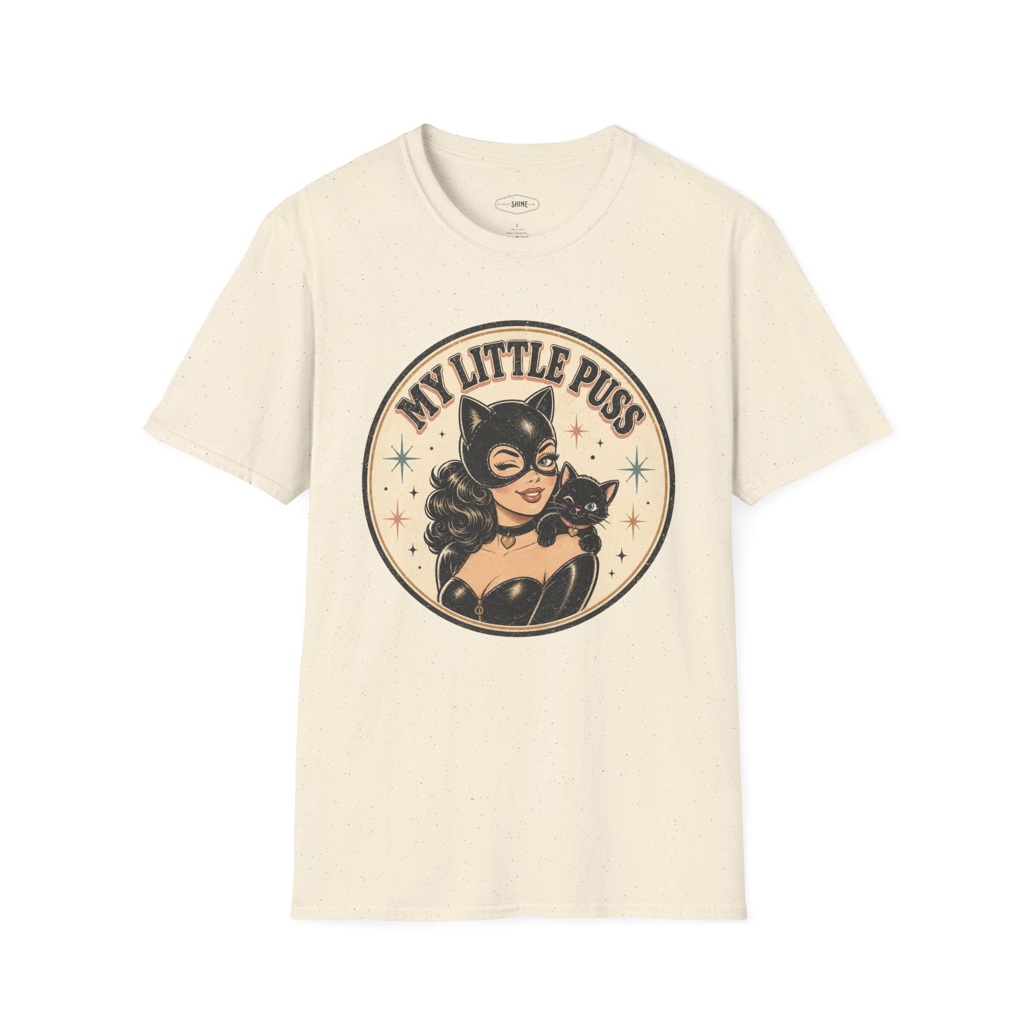My Little Puss T-Shirt Vintage Design