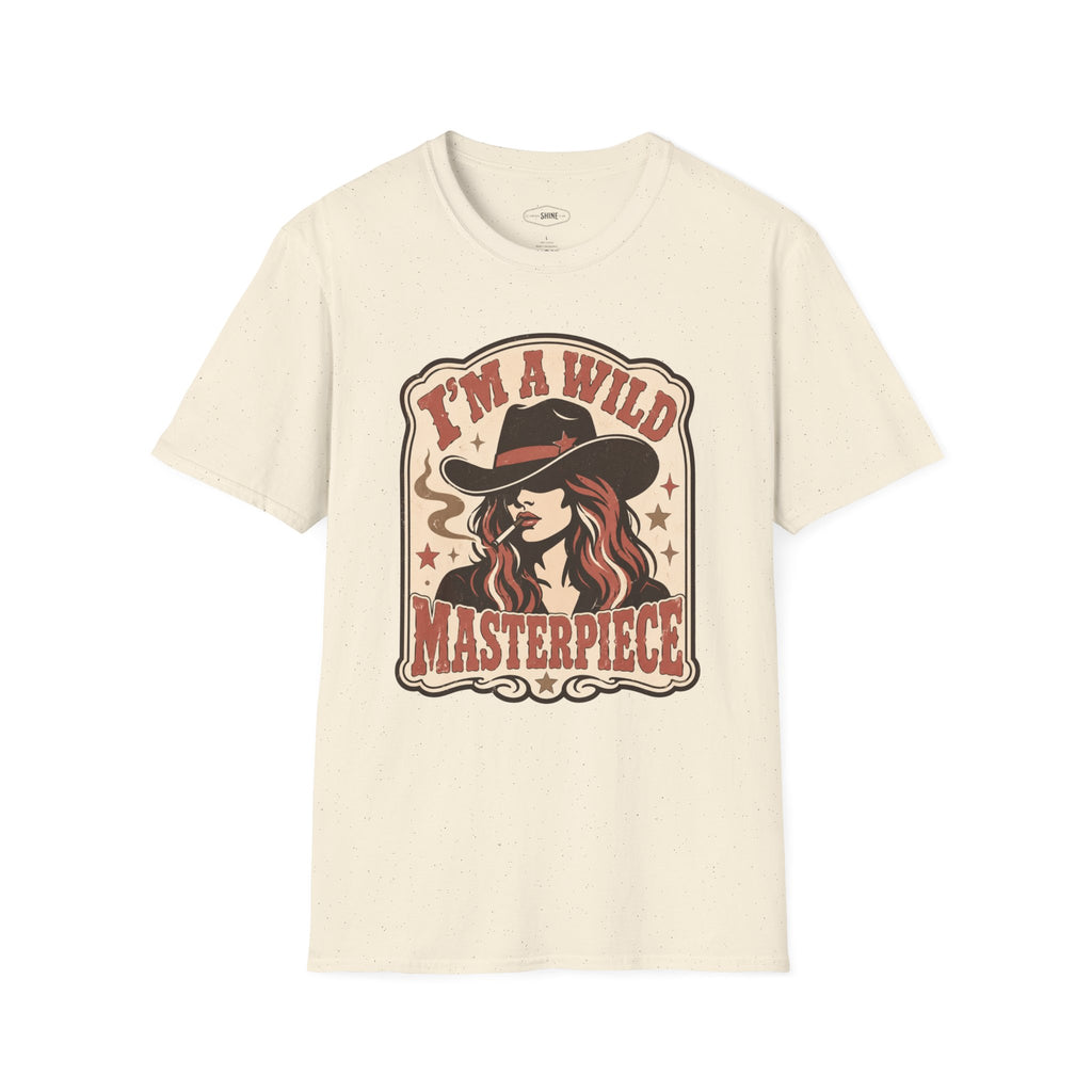 I’m a Wild Masterpiece T-Shirt Vintage Design