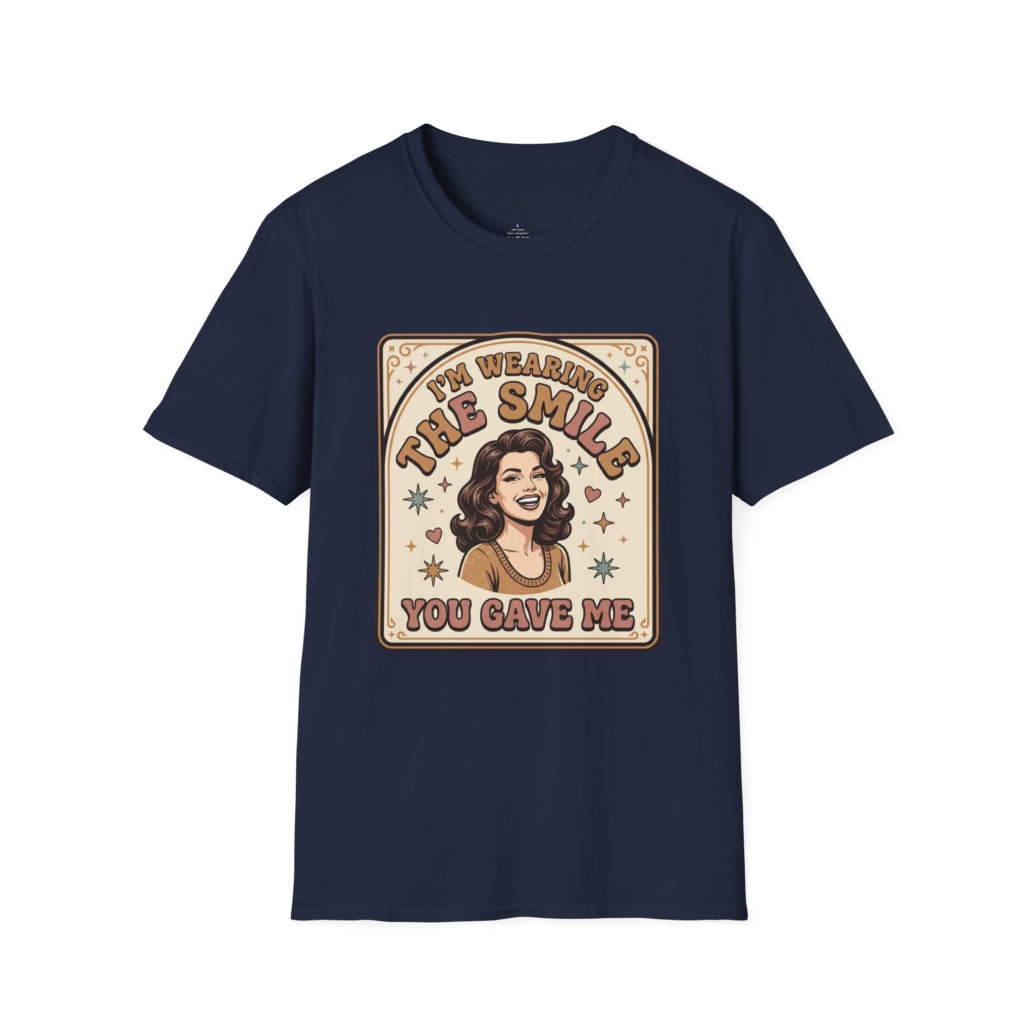I'm Wearing the Smile You Gave Me T-Shirt Vintage Design
