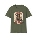 Leave Me Wild T-Shirt Vintage Design