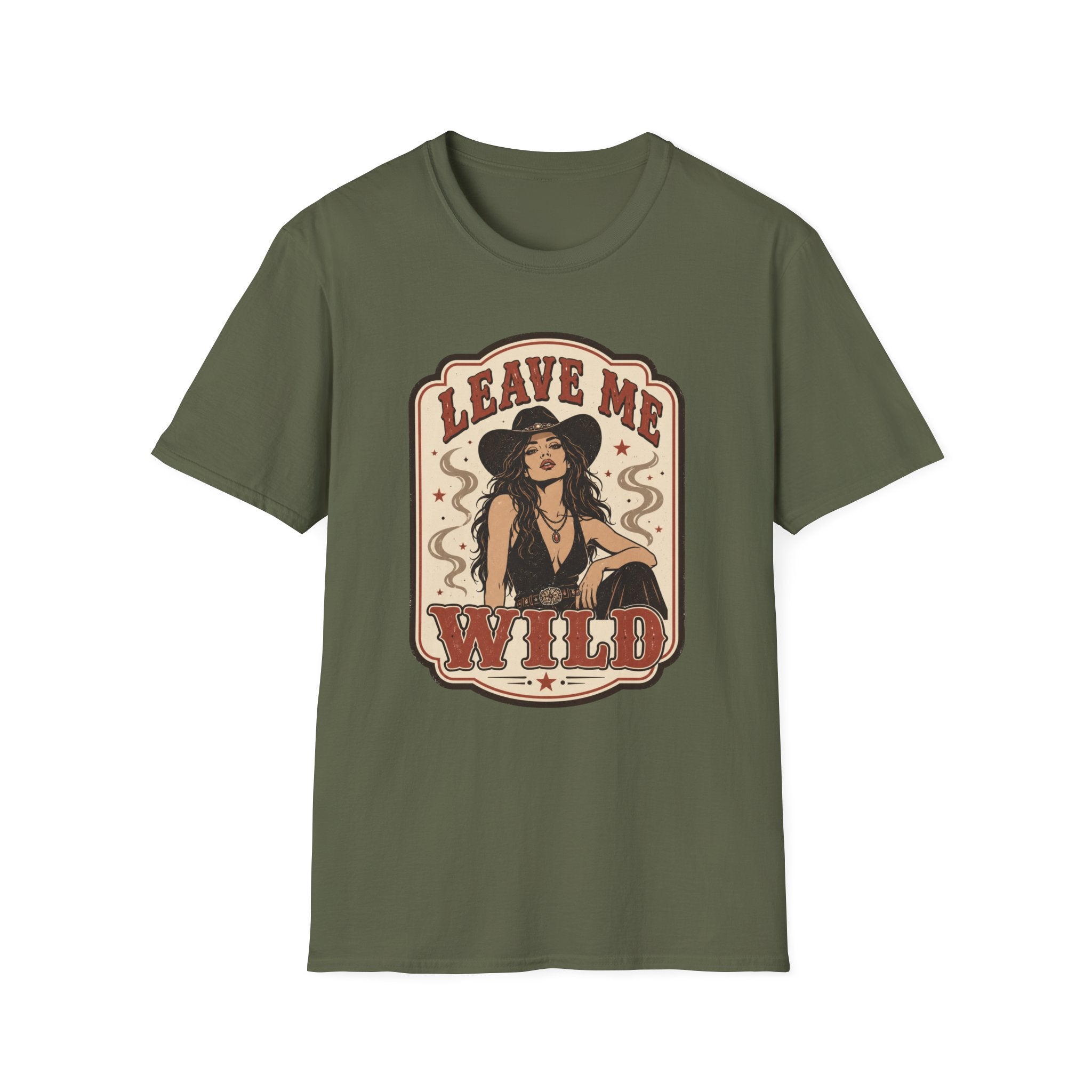 Leave Me Wild T-Shirt Vintage Design