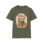 Wild at Heart T-Shirt Vintage Design