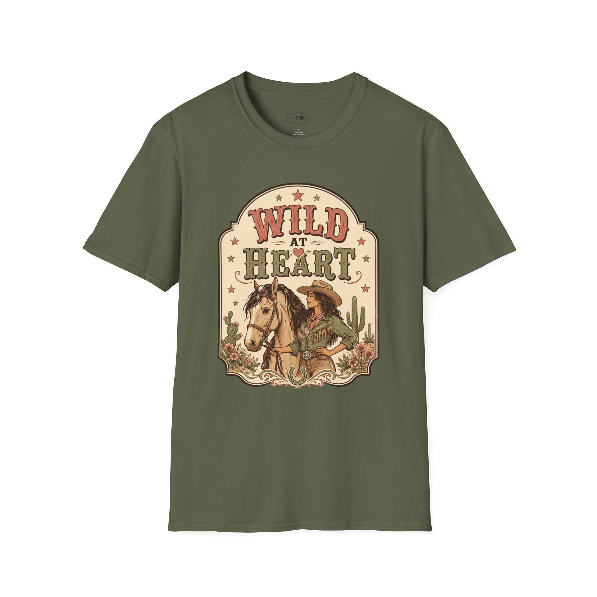 Wild at Heart T-Shirt Vintage Design
